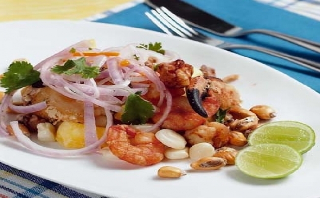 Jalea de pescado y mariscos